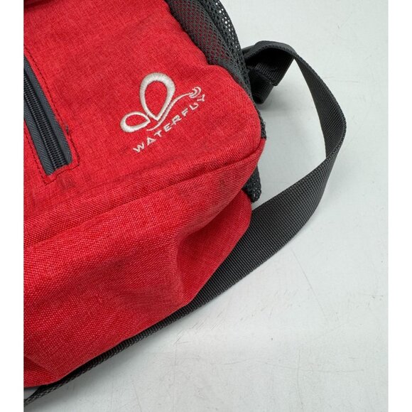 Waterfly Urban Elite 2.0 UltraLight Crossbody Bag Red School Travel Outdoors - Picture 10 of 10